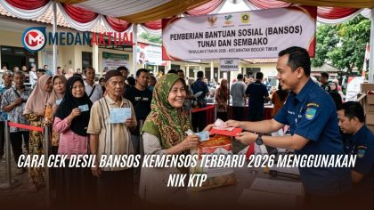 Cara Cek Desil Bansos Kemensos Terbaru 2026 Menggunakan NIK KTP