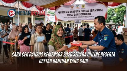 Cara Cek Bansos Kemensos 2026 Secara Online Beserta Daftar Bantuan Yang Cair