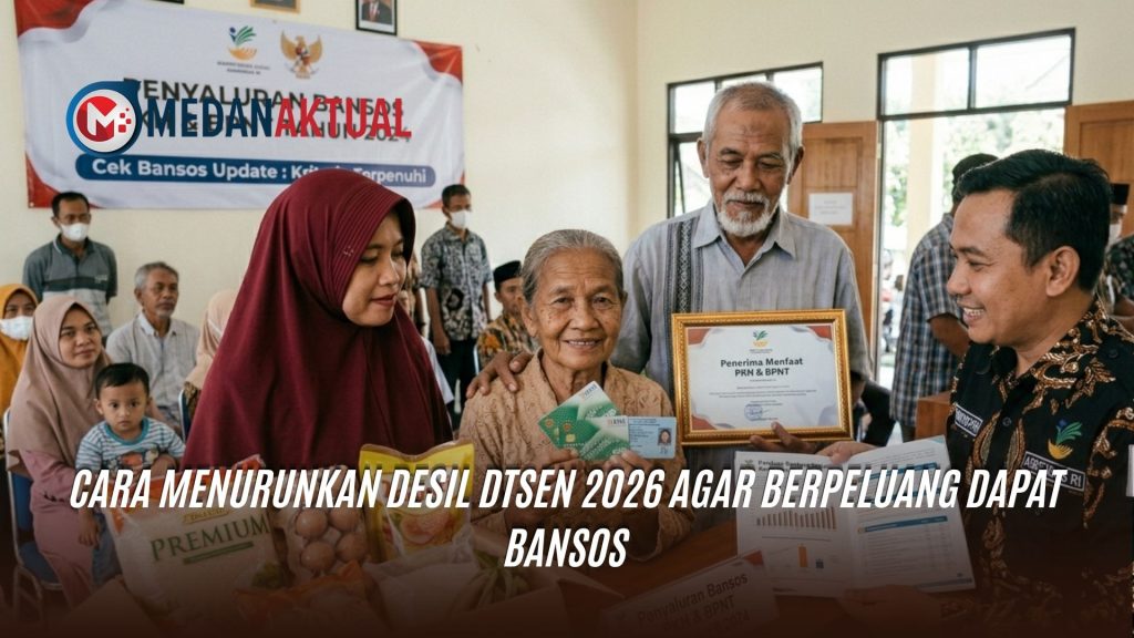 Cara Menurunkan Desil DTSEN 2026 agar Berpeluang Dapat Bansos