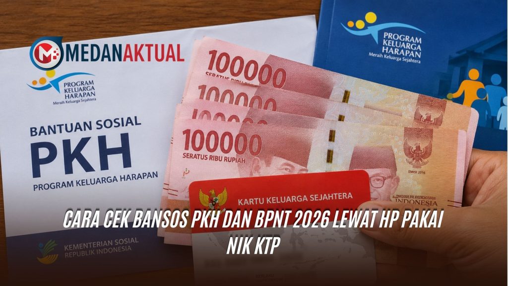 Cara Cek Bansos PKH dan BPNT 2026 Lewat HP Pakai NIK KTP