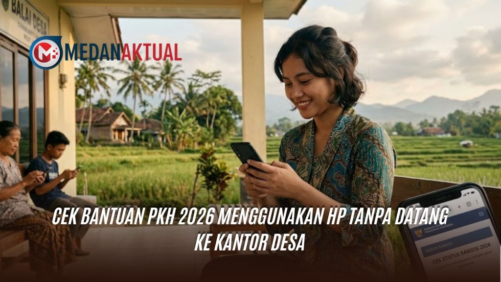 Cek Bantuan PKH 2026 Menggunakan HP Tanpa Datang ke Kantor Desa