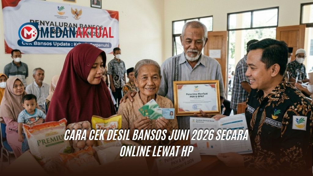 Cara Cek Desil Bansos Juni 2026 Secara Online Lewat HP