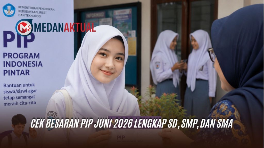 Cek Besaran PIP Juni 2026 Lengkap SD, SMP, dan SMA