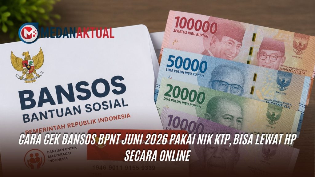 Cara Cek Bansos BPNT Juni 2026 Pakai NIK KTP, Bisa Lewat HP Secara Online