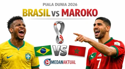 Skor Brasil vs Maroko 1-1: Saibari dan Vinicius Cetak Gol