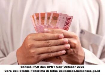 Bansos PKH dan BPNT Cair Oktober 2025: Cara Cek Status Penerima di Situs Cekbansos.kemensos.go.id