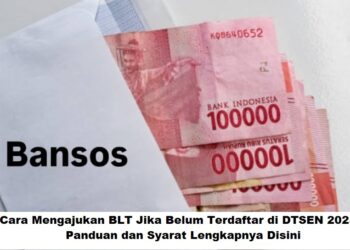 Cara Mengajukan BLT Jika Belum Terdaftar di DTSEN 2025: Panduan dan Syarat Lengkapnya Disini
