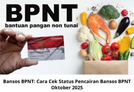 Bansos BPNT: Cara Cek Status Pencairan Bansos BPNT Oktober 2025