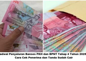 Jadwal Penyaluran Bansos PKH dan BPNT Tahap 4 Tahun 2025: Cara Cek Penerima dan Tanda Sudah Cair