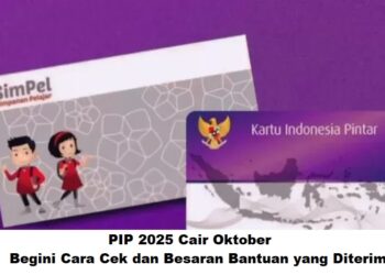 PIP 2025 Cair Oktober: Begini Cara Cek dan Besaran Bantuan yang Diterima