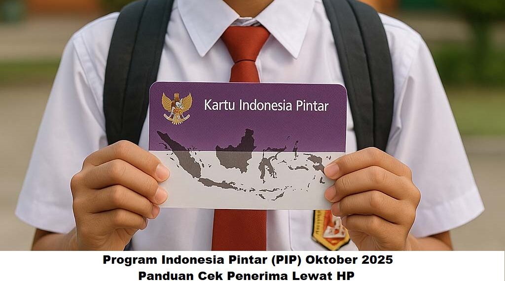 Program Indonesia Pintar (PIP) Oktober 2025: Panduan Cek Penerima Lewat HP