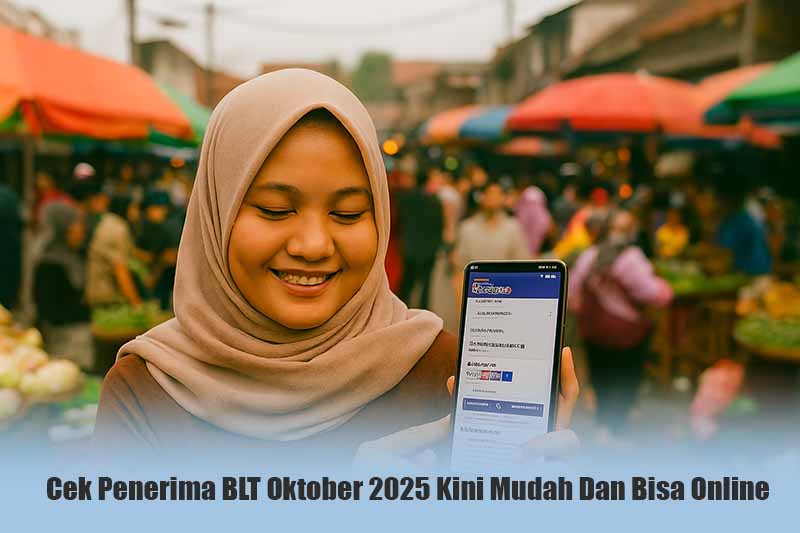 Cek Penerima BLT Oktober 2025 Kini Mudah Dan Bisa Online
