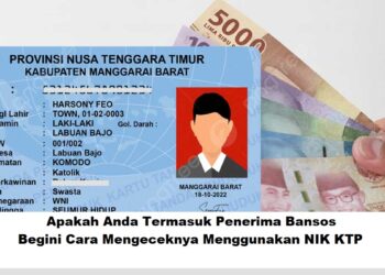 Apakah Anda Termasuk Penerima Bansos? Begini Cara Mengeceknya Menggunakan NIK KTP