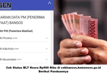 Cek Status BLT Kesra Rp900 Ribu di cekbansos.kemensos.go.id: Berikut Panduannya