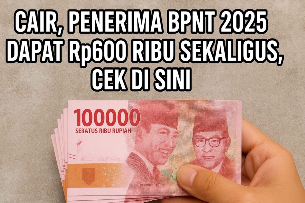 Bansos BPNT Rp600 Ribu Sudah Mulai Cair! Ayo, Cek Segera Nama Kamu Melalui Situs Resmi Cekbansos.Kemensos.go.id