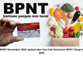 BPNT November 2025: Jadwal dan Cara Cek Pencairan BPNT Tahap 4 2025