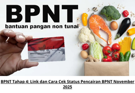 BPNT Tahap 4: Link dan Cara Cek Status Pencairan BPNT November 2025