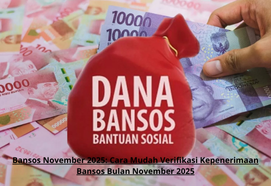 Bansos November 2025: Cara Mudah Verifikasi Kepenerimaan Bansos Bulan November 2025