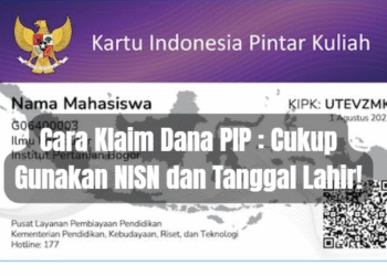 Cara Klaim Dana PIP : Cukup Gunakan NISN dan Tanggal Lahir!