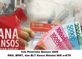Cek Penerima Bansos 2025: PKH, BPNT, dan BLT Kesra Melalui NIK e-KTP