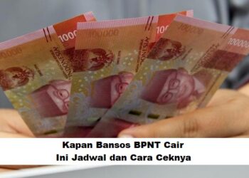 Kapan Bansos BPNT Cair: Ini Jadwal dan Cara Ceknya