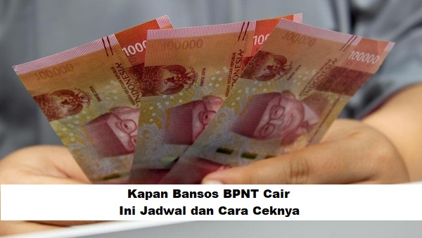 Kapan Bansos BPNT Cair: Ini Jadwal dan Cara Ceknya