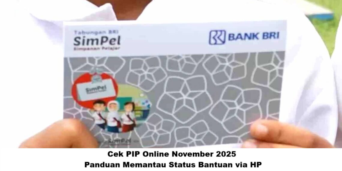 Cek PIP Online November 2025: Panduan Memantau Status Bantuan via HP