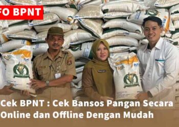 Cek BPNT : Cek Bansos Pangan Secara Online dan Offline Dengan Mudah