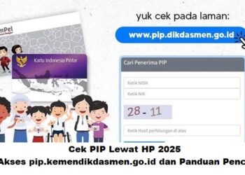 Cek PIP Lewat HP 2025: Cara Akses pip.kemendikdasmen.go.id dan Panduan Pencairan