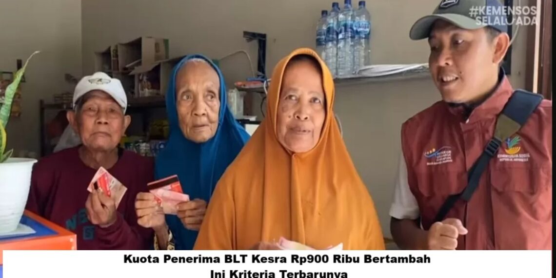 Kuota Penerima BLT Kesra Rp900 Ribu Bertambah: Ini Kriteria Terbarunya