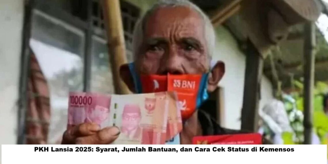 PKH Lansia 2025: Syarat, Jumlah Bantuan, dan Cara Cek Status di Kemensos