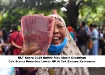 BLT Kesra 2025 Rp900 Ribu Masih Dicairkan: Cek Status Penerima Langsung Lewat HP di Cek Bansos Kemensos