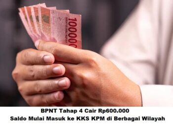 BPNT Tahap 4 Cair Rp600.000: Saldo Mulai Masuk ke KKS KPM di Berbagai Wilayah
