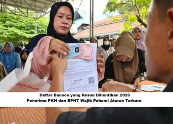 Daftar Bansos yang Resmi Dihentikan 2026: Penerima PKH dan BPNT Wajib Pahami Aturan Terbaru