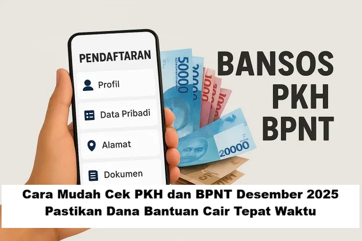 Cara Mudah Cek PKH dan BPNT Desember 2025: Pastikan Dana Bantuan Cair Tepat Waktu