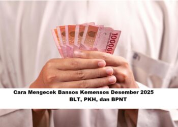 Cara Mengecek Bansos Kemensos Desember 2025: BLT, PKH, dan BPNT