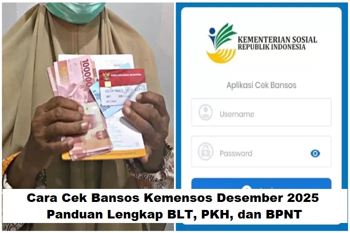 Cara Cek Bansos Kemensos Desember 2025: Panduan Lengkap BLT, PKH, dan BPNT