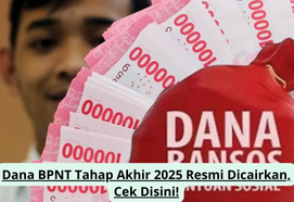 Dana BPNT Tahap Akhir 2025 Resmi Dicairkan, Cek Disini!