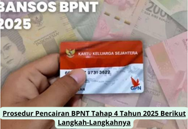 Prosedur Pencairan BPNT Tahap 4 Tahun 2025 Berikut Langkah-Langkahnya