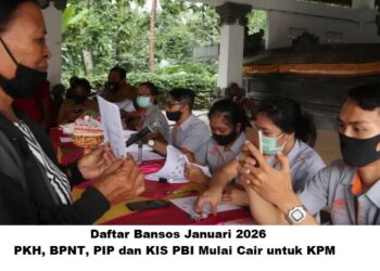 Daftar Bansos Januari 2026: PKH, BPNT, PIP dan KIS PBI Mulai Cair untuk KPM