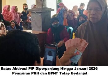 Batas Aktivasi PIP Diperpanjang Hingga Januari 2026: Pencairan PKH dan BPNT Tetap Berlanjut