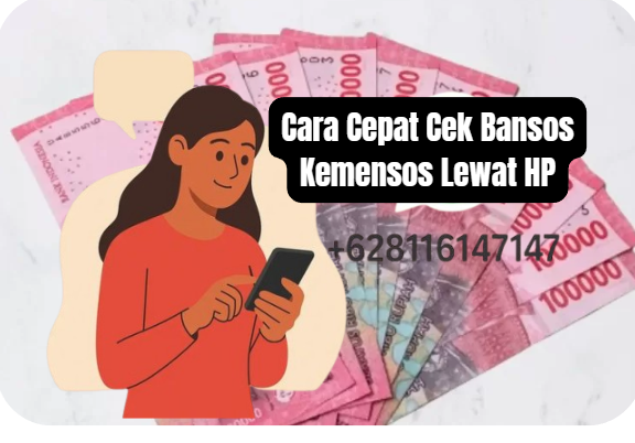 Cara Cepat Cek Bansos Kemensos Lewat HP