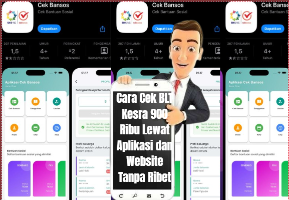 Cara Cek BLT Kesra 900 Ribu Lewat Aplikasi dan Website Tanpa Ribet