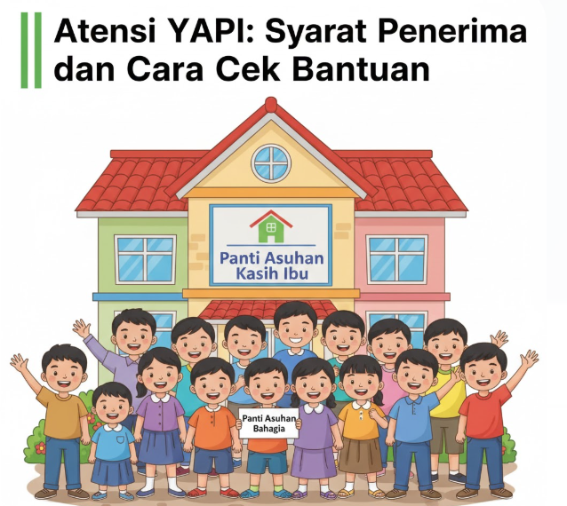 Atensi YAPI: Syarat Penerima dan Cara Cek Bantuan