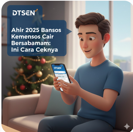 Akhir 2025 Bansos Kemensos Cair Bersamaan: Ini Cara Ceknya