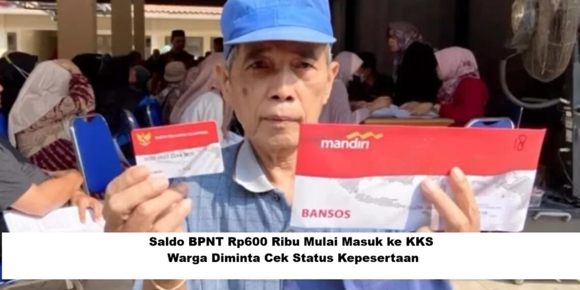 Saldo BPNT Rp600 Ribu Mulai Masuk ke KKS, Warga Diminta Cek Status Kepesertaan