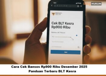 Cara Cek Bansos Rp900 Ribu Desember 2025: Panduan Terbaru BLT Kesra