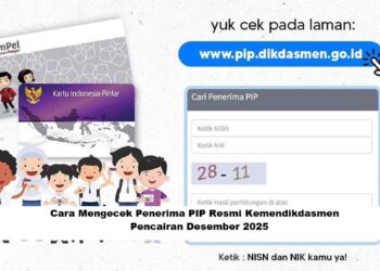 Cara Mengecek Penerima PIP Resmi Kemendikdasmen, Pencairan Desember 2025