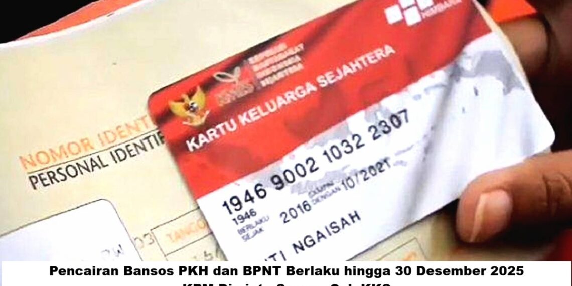 Pencairan Bansos PKH dan BPNT Berlaku hingga 30 Desember 2025: KPM Diminta Segera Cek KKS