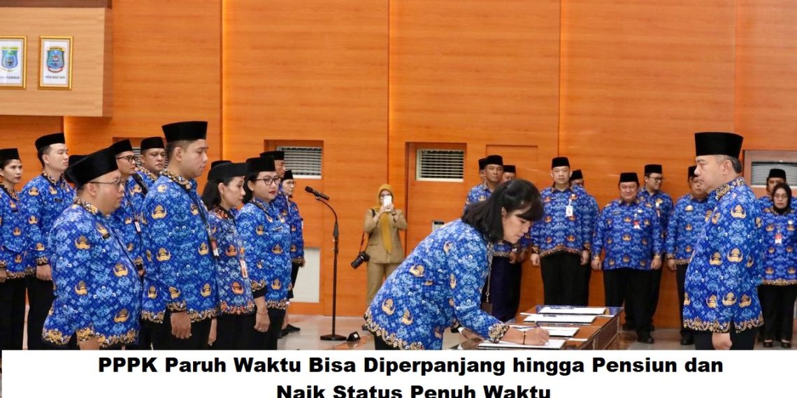 PPPK Paruh Waktu Bisa Diperpanjang hingga Pensiun dan Berpeluang Naik Status Penuh Waktu